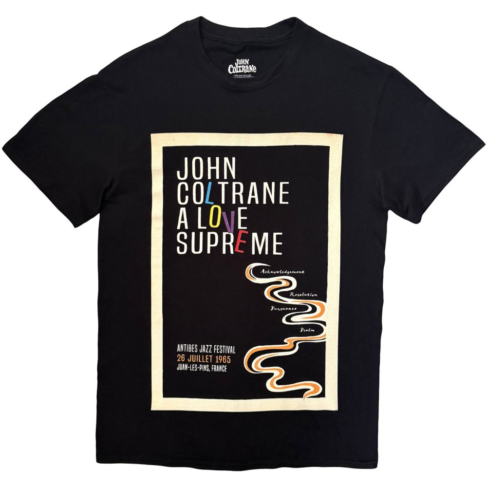 John Coltrane - A Love Supreme Herren TShirt - Schwarz